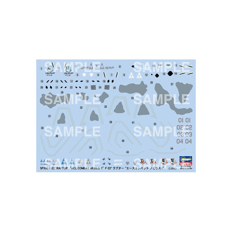 F-22 Plastikebene Modell Ace Eggebene | Scientific-MHD