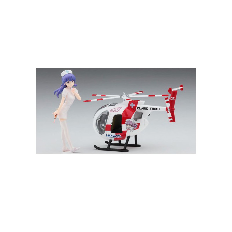 Egg Girls „Claire Frost“ Plastic Science -Fiction -Modell | Scientific-MHD