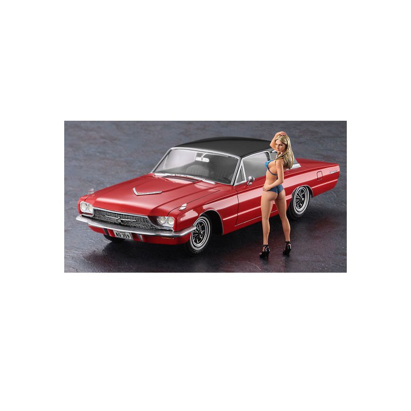 Kunststoffauto -Modell US Tasse + 1/24 Figurine | Scientific-MHD