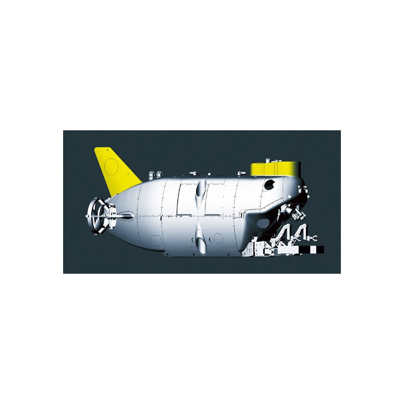 Eintauchbares Plastikboot Modell Shinkai 6500 1/72 | Scientific-MHD