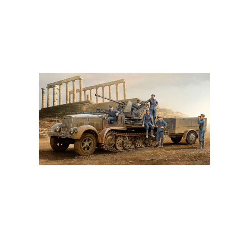 Deutsches Kunststofftankmodell 3.7cm Flak 37 | Scientific-MHD