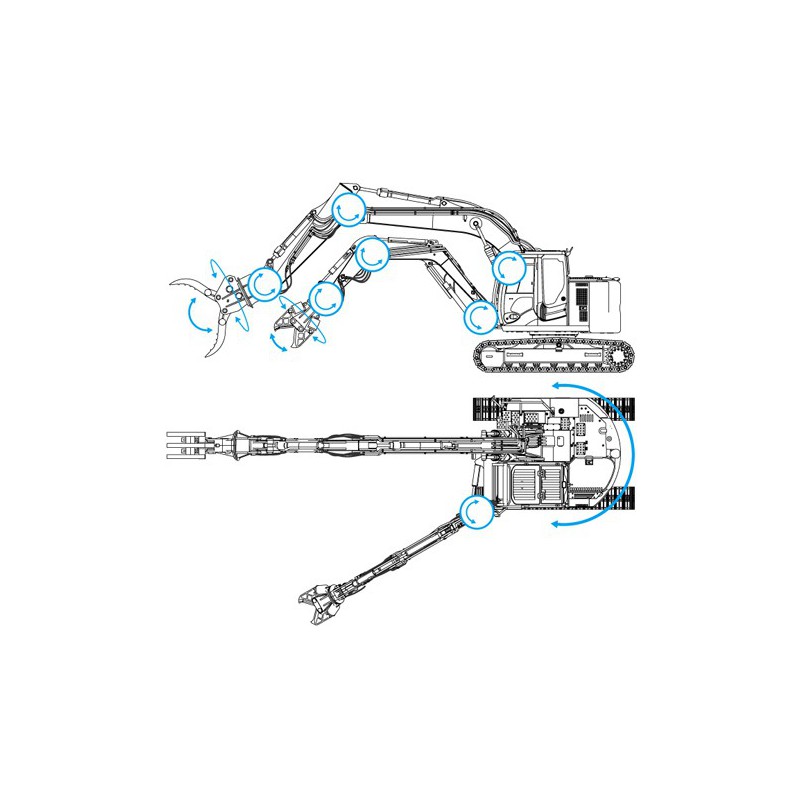 Hitachu Astaco Neo 1/35 Plastik -LKW -Modell | Scientific-MHD
