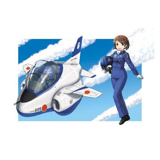 T-4 Blue Impulse Eierebene Flugzeugflugzeugmodell | Scientific-MHD