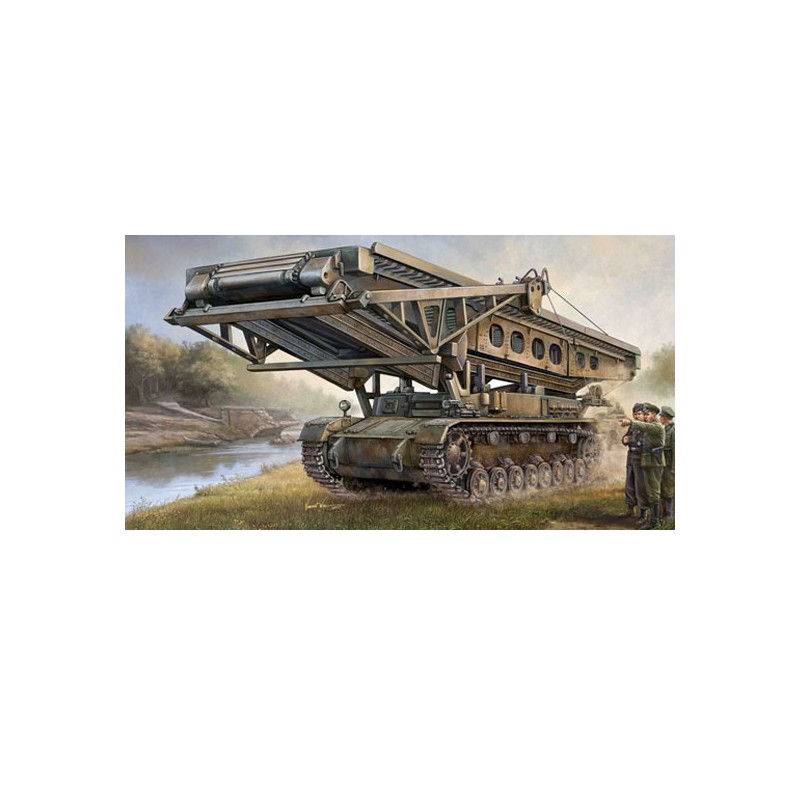 Plastiktankmodell Deutsch Bruckenleger IV B | Scientific-MHD