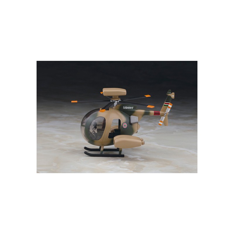 Hughes 500 Eierflugzeug Plastikflugzeugmodell | Scientific-MHD