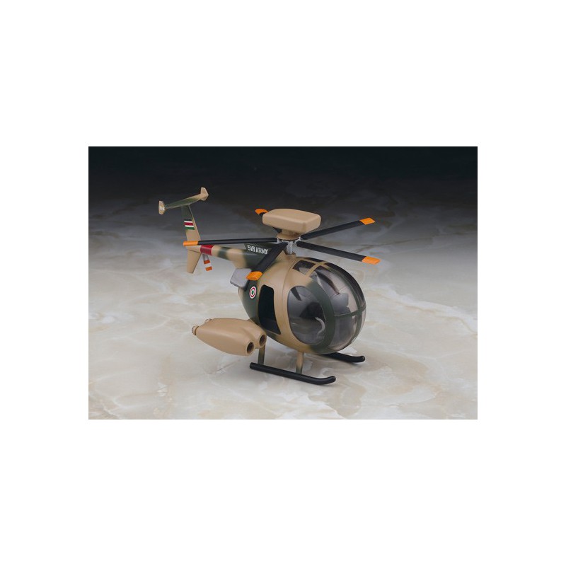 Hughes 500 Eierflugzeug Plastikflugzeugmodell | Scientific-MHD