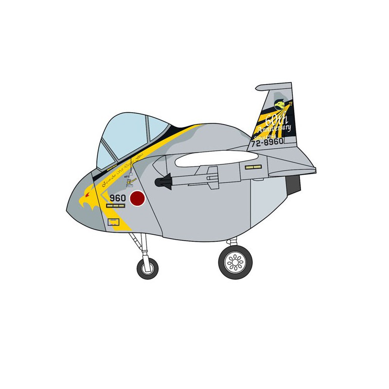 Plastikflugzeugmodell Combo F-5 Eagle Eggo | Scientific-MHD
