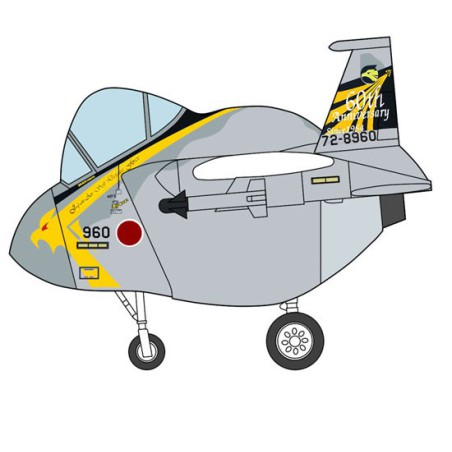 Plastikflugzeugmodell Combo F-5 Eagle Eggo | Scientific-MHD