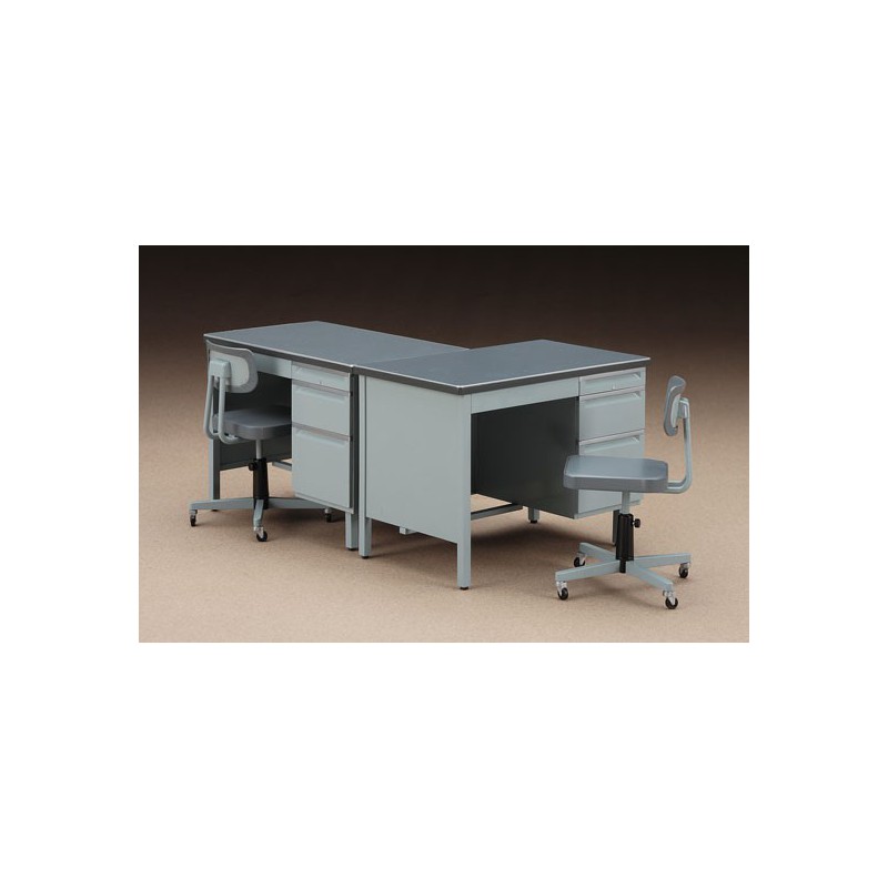 Diorama Office Desk & Fleisch 1/12 Modell | Scientific-MHD