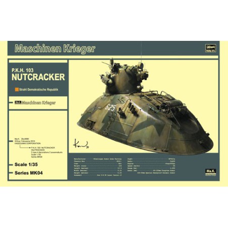 Plastic Science -Fiction -Modell P.K.H. 103 Nussknacker 1/35 | Scientific-MHD Plastic Science -Fiction -Modell P.K.H. 103 Nussknacker 1/35 | Scientific-MHD