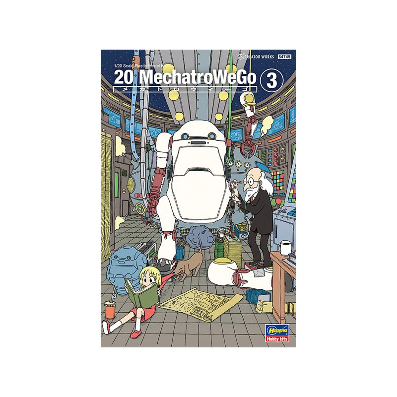 Science -Fiction -Modell in 1/2020 Mechatrwego Nr. 03 Plastik | Scientific-MHD