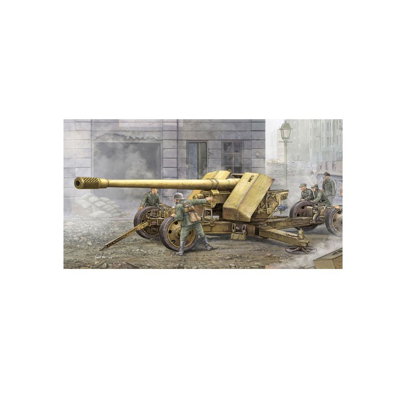 Deutsches Kunststofftankmodell 128 mm Pak44 | Scientific-MHD