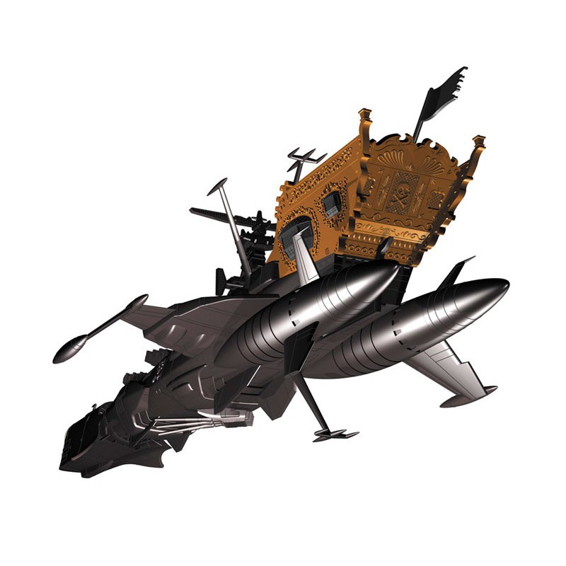 Arcadia 3. Weltraum Science Fiction Model Space Pirate Schlachtschiff 1/2500 | Scientific-MHD