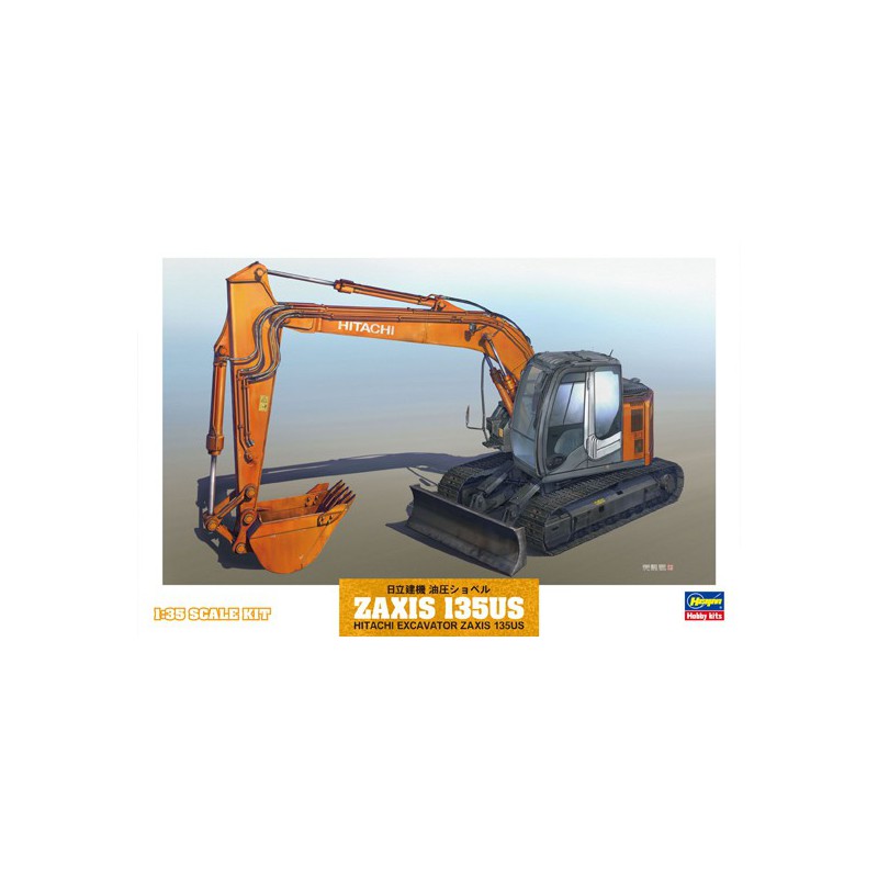 Hitachi Bagger 1/35 Plastik -LKW -Modell | Scientific-MHD