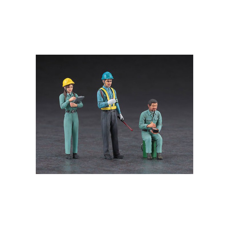 Figur Bauarbeiter Set B 1/35 | Scientific-MHD