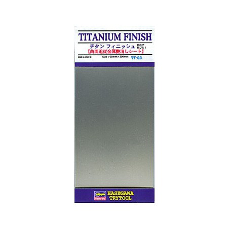 Materialien für Modelltitan -Finishplatten | Scientific-MHD