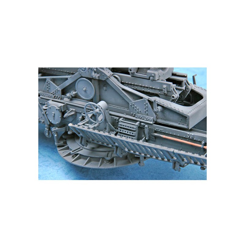 Kunststofftankmodell Deutsch 17cm Kanone 18 | Scientific-MHD