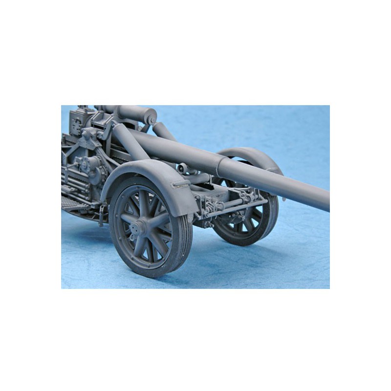 Kunststofftankmodell Deutsch 17cm Kanone 18 | Scientific-MHD