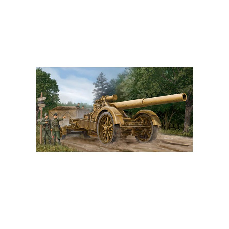 Deutsch Plastiktankmodell 21cm Morser 18 | Scientific-MHD