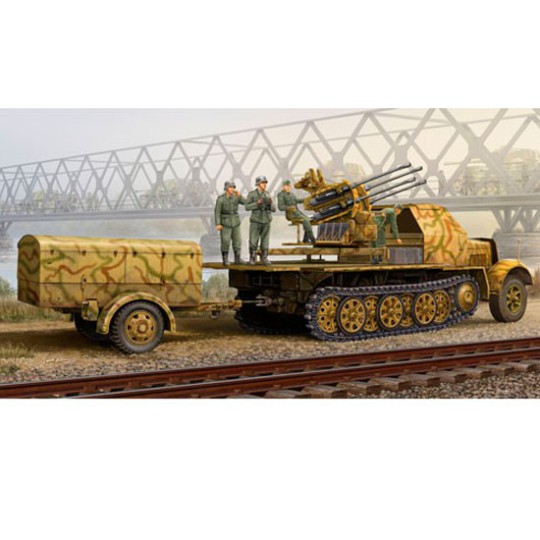 Plastiktankmodell Deutsch 2cm Flakvierling 38 Plastiktankmodell Deutsch 2cm Flakvierling 38 | Scientific-MHD