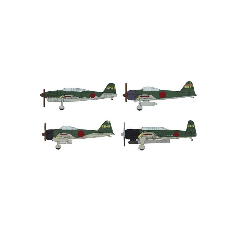 Plastikbootmodell 1/350 Junyo Flugzeuge | Scientific-MHD