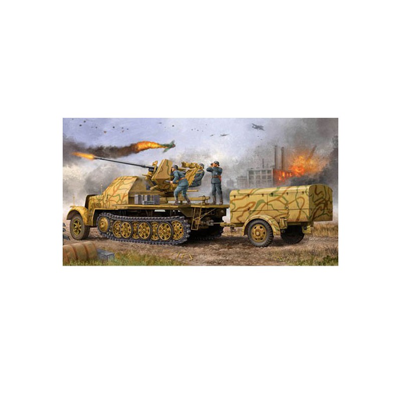 Deutsches Kunststofftankmodell 3.7cm Flak 37 | Scientific-MHD