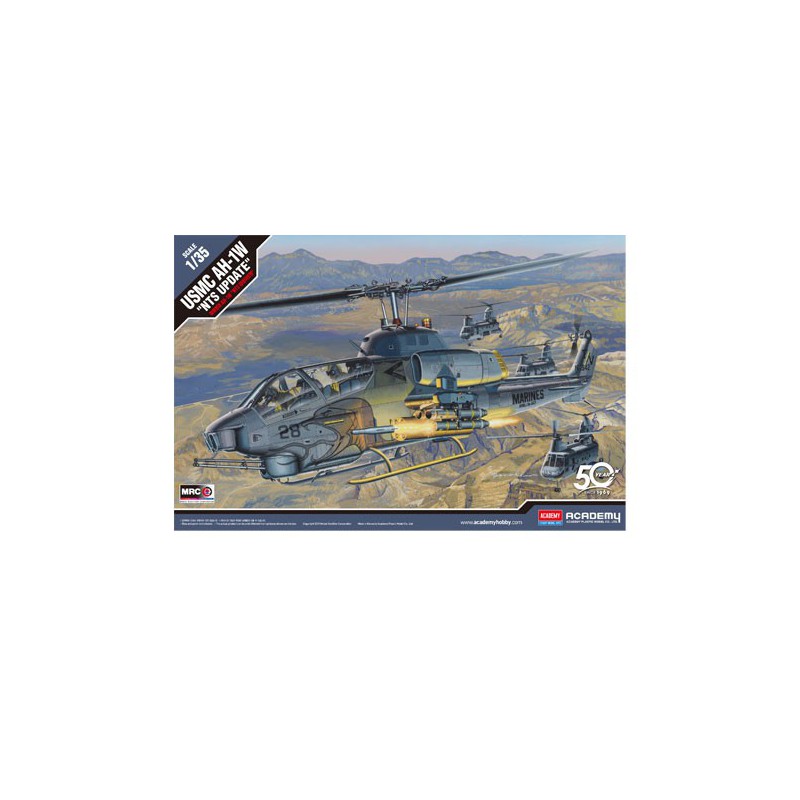 USMC AH-1W 1/35 Kunststoffhubschraubermodell | Scientific-MHD