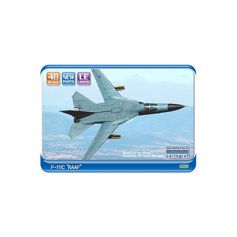 F-111C Plastikflugzeug Modell Australischer AF 1/48 | Scientific-MHD