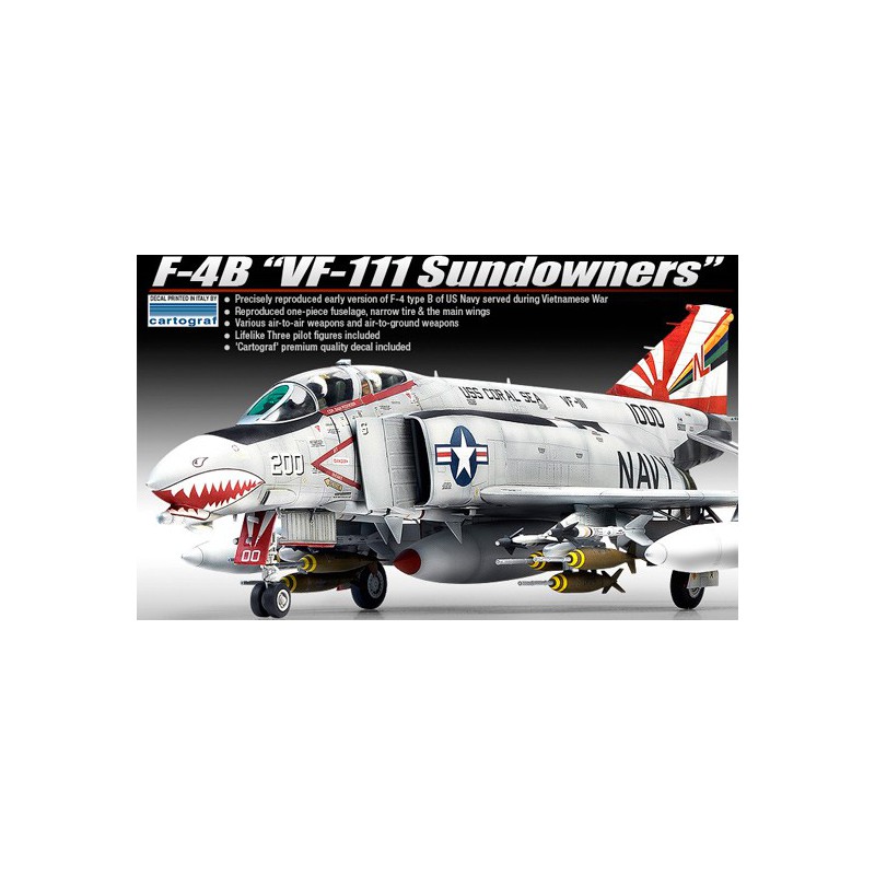 Kunststoffebene Modell F-4B Phantom MCP 1/48 | Scientific-MHD