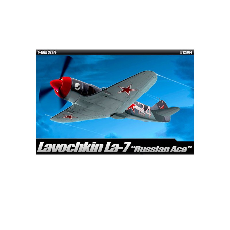 Lavochkin Plastikflugzeug Modell LA-7 Russische Asse 1/72 | Scientific-MHD