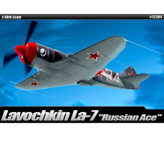 Lavochkin Plastikflugzeug Modell LA-7 Russische Asse 1/72 | Scientific-MHD
