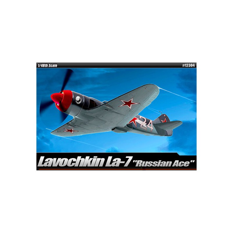 Lavochkin Plastikflugzeug Modell LA-7 Russische Asse 1/72 | Scientific-MHD