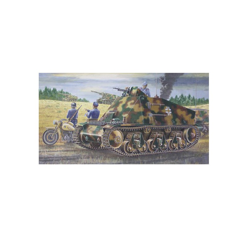 Plastiktankmodell Deutsch 39 (H) Autoleiter | Scientific-MHD