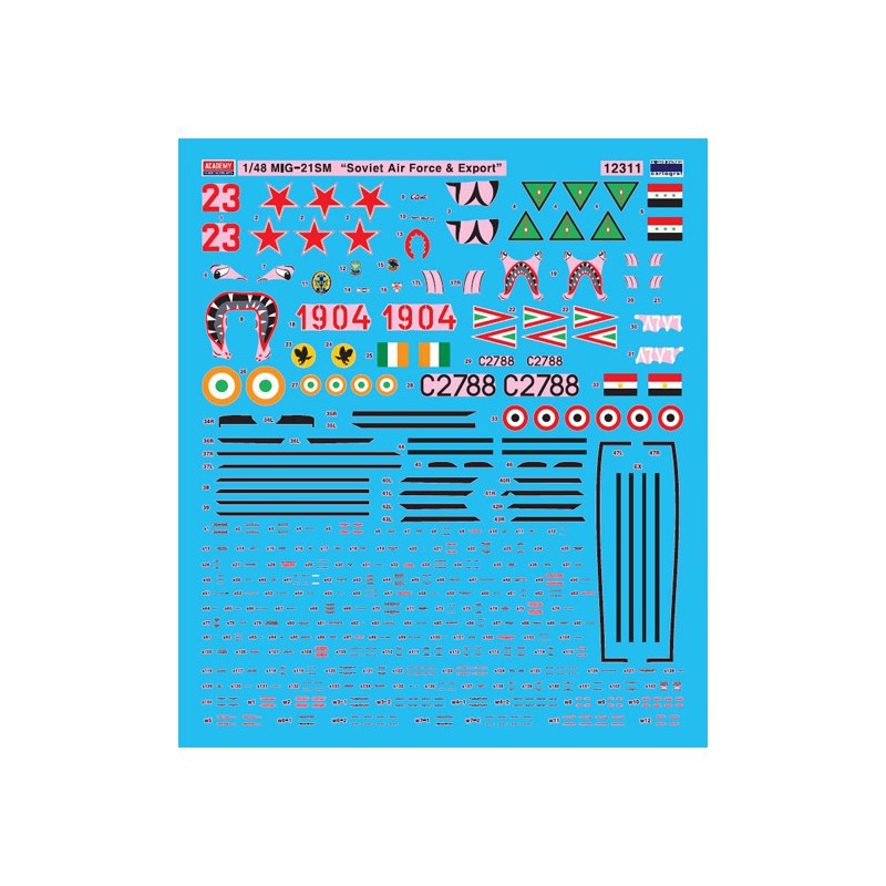 MiG-21MF Kunststoffebene Modell Sowjet AF 1/48 | Scientific-MHD