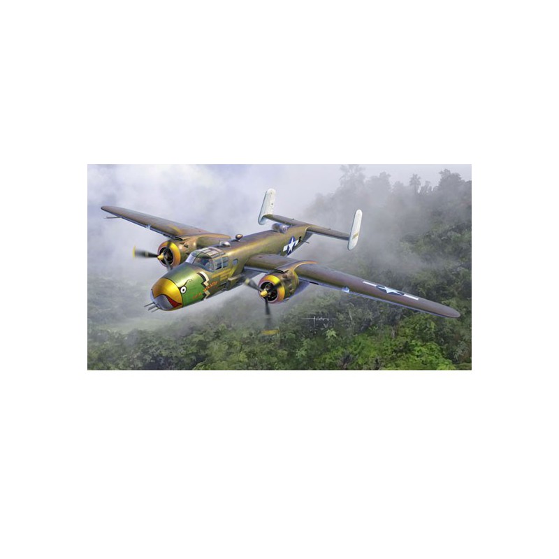 USAAF Plastikflugzeug Modell B-25d Pacific Th. 1/48 | Scientific-MHD