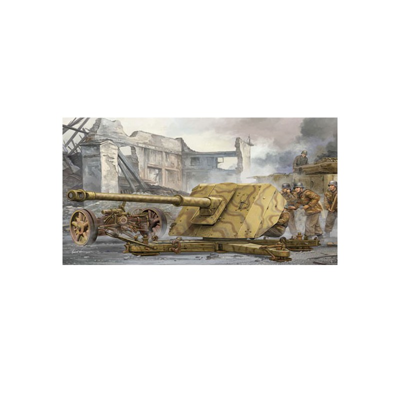 Deutsches Kunststofftankmodell 88 mm Pak43/41 | Scientific-MHD