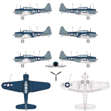 USN SBD-5 Plastikflugzeug Model "Schlacht am philippinischen Meer | Scientific-MHD USN SBD-5 Plastikflugzeug Model "Schlacht am philippinischen Meer | Scientific-MHD
