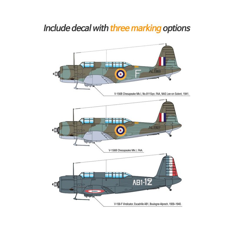 Kunststoffebene Modell V-156-B1 French Marine 1/48 | Scientific-MHD