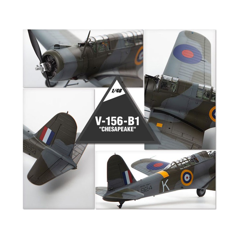 Kunststoffebene Modell V-156-B1 French Marine 1/48 | Scientific-MHD