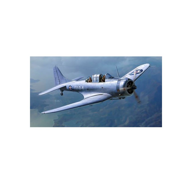 USMC SBD-1 1/48 Kunststoffebene Modell | Scientific-MHD