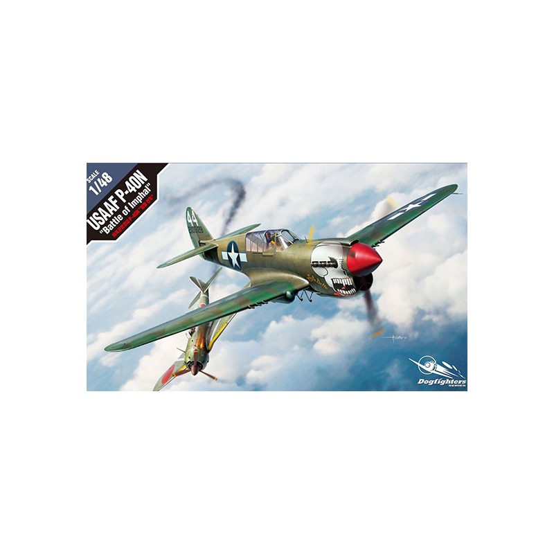 USAAF P-40N 1/48 Plastikflugzeugmodell | Scientific-MHD