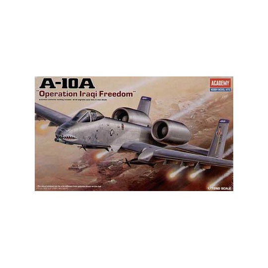 A-10A Plastikflugzeugmodell OP. Irakische Freiheit 1/72 | Scientific-MHD