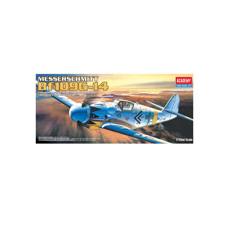 BF109G-14 1/72 Kunststoffebene Modell | Scientific-MHD