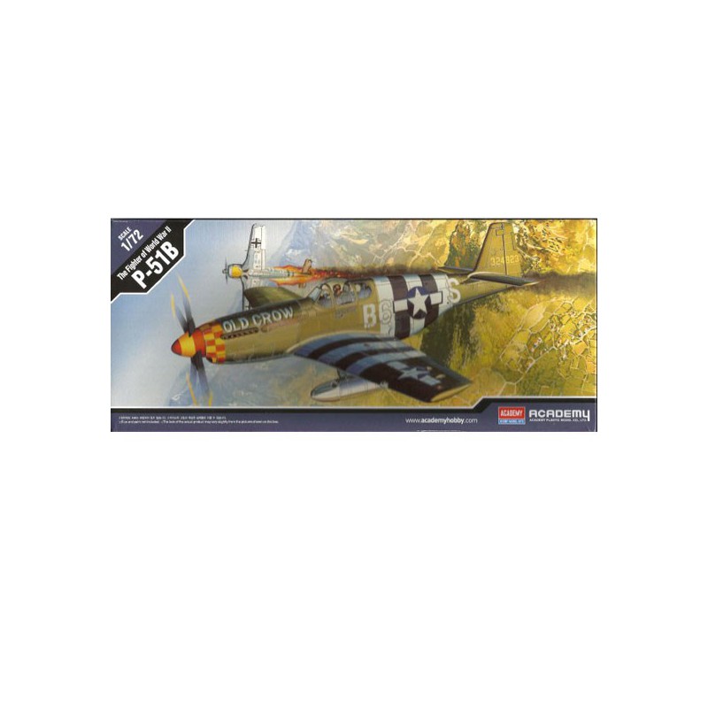 P-51B Mustang 1/72 Kunststoffebene Modell (Ex 1667) | Scientific-MHD