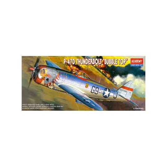 P-47d Plastikebene Modellblase Bubble Top 1/72 | Scientific-MHD