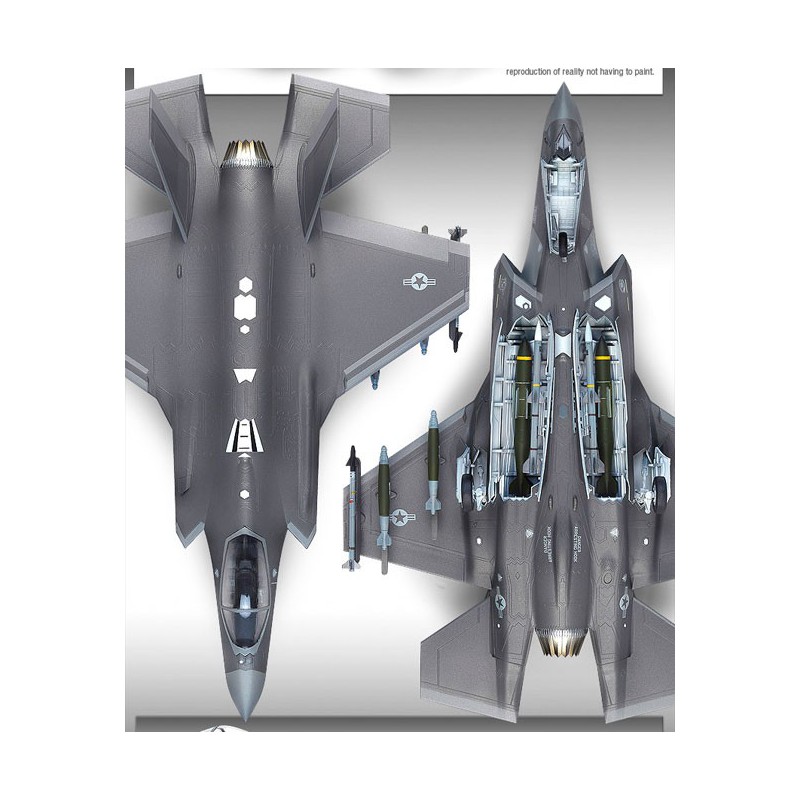 F-35A Kunststoffebene Modell Lightning II MCP 1/72 | Scientific-MHD
