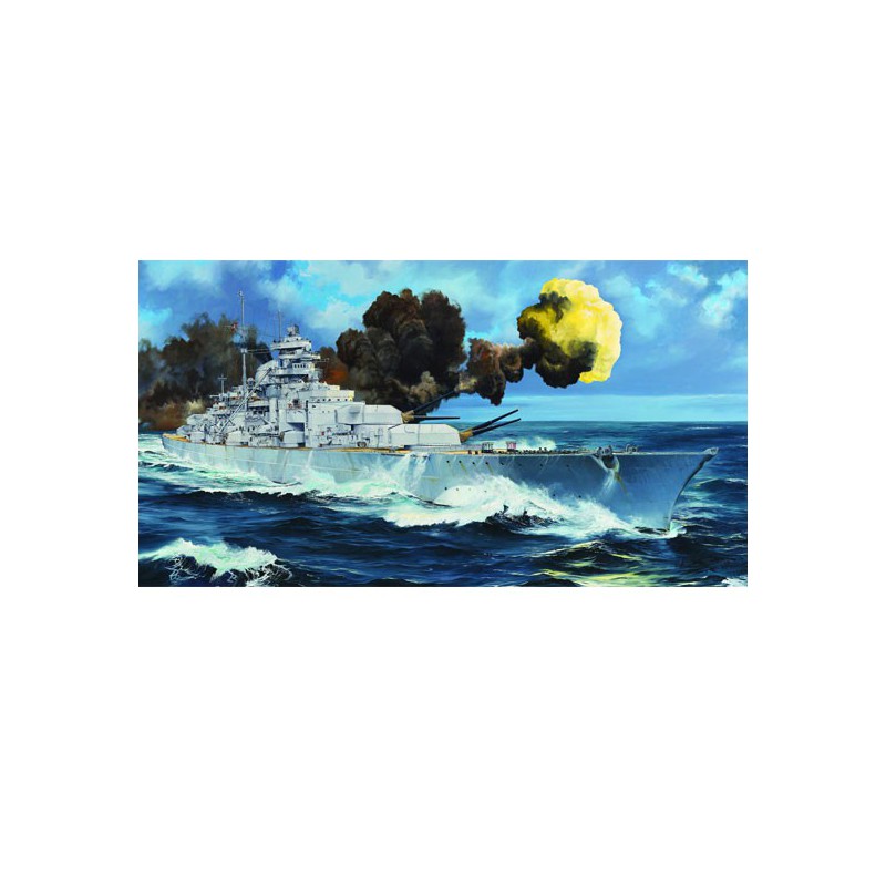 Plastikboot Model Deutsch Bismarck Schlachtschiff | Scientific-MHD