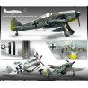 D-Day Plastic Flugzeugmodell P-47 & FW190A-8 Combo 1/72 | Scientific-MHD