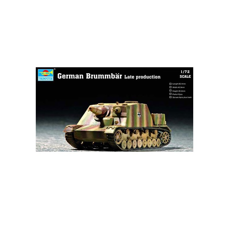 Plastiktankmodell Deutsch Brummbar spätproduktion | Scientific-MHD