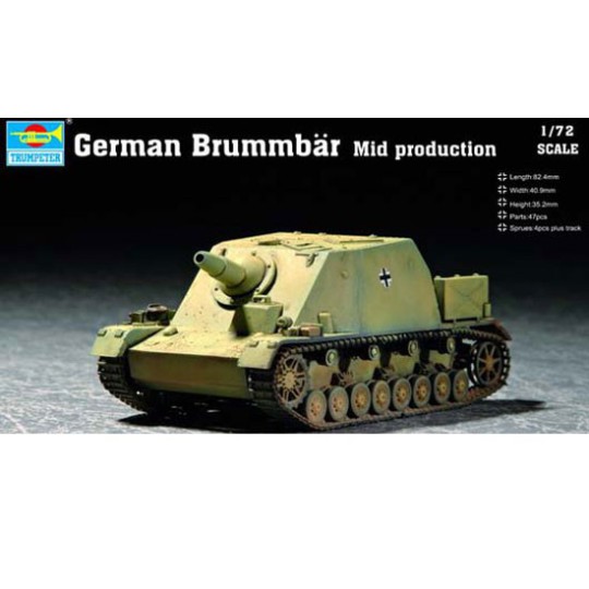 Plastiktankmodell Deutsch Brummbar mitten in der Produktion | Scientific-MHD